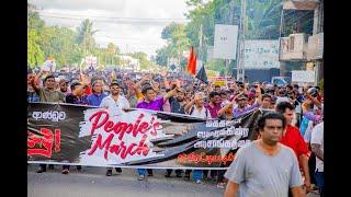 කළුතර සිට වාද්දූවට - People's March - 2022.04.17