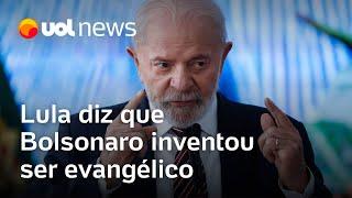 Lula diz que Bolsonaro inventou ser evangélico e que ninguém foi mais de esquerda que Jesus