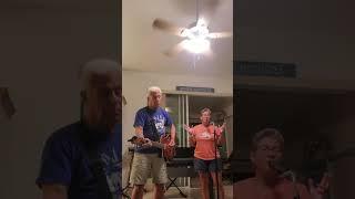 I Will Follow You into the Dark cover by Rick and Leslie