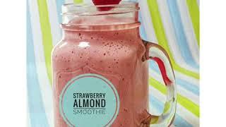 Strawberry Almond Smoothie | Choppzz | RCP08