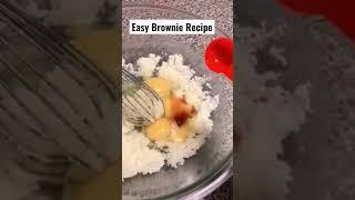 Easy brownie recipe #brownies  #easyrecipe #easybrownierecipe  #christmas #winter