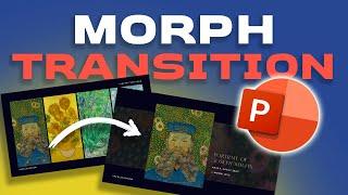 Using the MORPH TRANSITION in POWERPOINT to create engaging presentations. Tutorial and free slides!