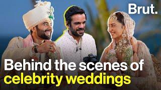 Behind the scenes of celebrity weddings