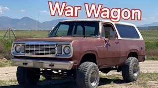 1977 Dodge Ramcharger “War Wagon” Build Intro