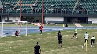 BLACK STARS PLAYERS PENALTY SHOOTOUT @ FIRST TRAINING - 2 PANENKA GOALS & ALL GOALS IN TRAINING 