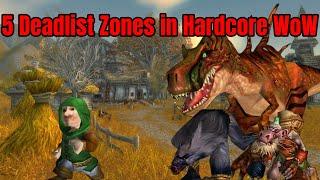 5 More of the MOST DANGEROUS ZONES in WoW CLASSIC Hardcore