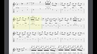 (Guitar Tab) Given OST - Fuyu no Hanashi guitar tab / ギヴン OST 冬のはなし guitar tab センチミリメンタル The Seasons