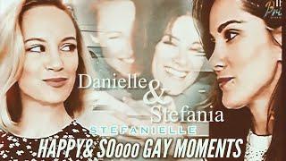 Danielle& Stefania || Stefanielle HAPPY&SOooo Gay Moments || Marina Station 19