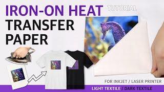 [How To Use] Iron-on Heat Transfer Paper