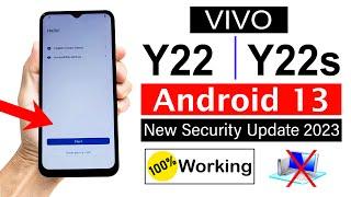 Vivo Y22 / Y22s FRP Unlock Android 13 Latest Update - (Without Computer)