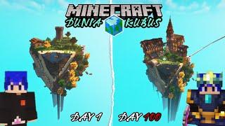 100 DAYS IN MINECRAFT CUBE WORLD