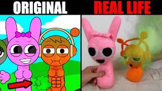 The Best TikTok of Sprunki | REAL LIFE vs ORIGINAL