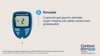 How to perform a blood glucose test | CONTOUR PLUS BLUE | mmol/L | UK (Turkish_UK)