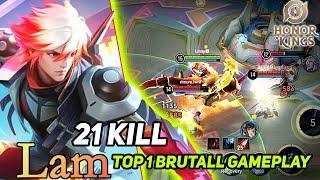 High Tier LAM Top 1% ASIA | Brutall Gameplay | Honor Of Kings