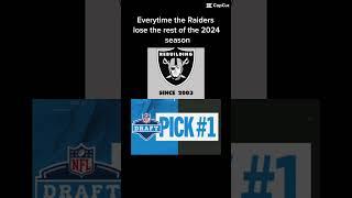 #lasvegasraiders officially in tank mode #raidernation, 2024 season is over