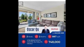 Check out my listing Address: 4728 BRENTWOOD Unit #113, Burnaby, British Columbia V5C0G2