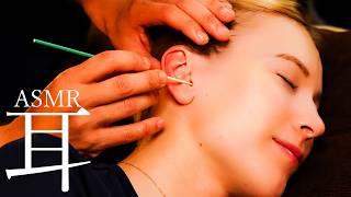 ASMR | Realistic ear cleaning and ear massage will make you sleepy