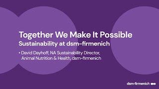 Sustainability at dsm-firmenich