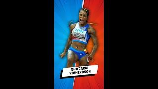 Sha'Carri Richardson Blazes in 200 Semifinals #shorts #ShaCarriRichardson #200mSemifinals