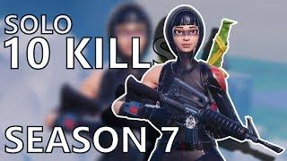 Early Season 7 Solo Win (10 Kills) Fortnite Battle Royale