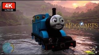 Hogwarts Legacy MODS Harry Potter Ride Thomas The Train Choo Choo Broom PC Gameplay 1%