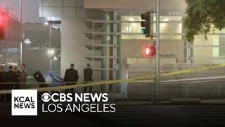 Santa Monica police provide information on officer who was stabbed outside of station