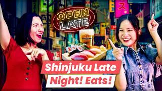 Tokyo Late Night Food! | Shinjuku’s Best & Foreigner Friendly | Feat @kimdao