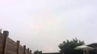 Corfu Lightning Strike - 120fps Slomo on iPhone 5s