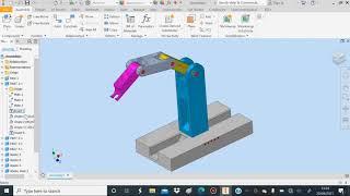 Menggunakan Inventor Presentation untuk membuat animasi gerakan mesin || Autodesk Inventor Pro 2020
