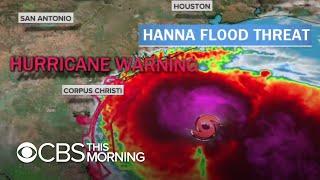 Tropical Storm Hanna barrels toward southern Texas