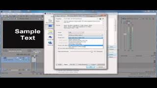 720p HD Widescreen  + Small Video Size, Sony Vegas Tutorial