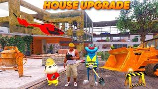 Franklin, Shinchan & Oggy Upgrade New Ultimate Modern Luxury House in GTA 5!