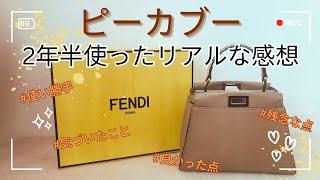 【FENDI】ピーカブーミニを約2年半使ったリアルなバッグレビュー良かった点から気づいた点まで徹底解説