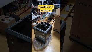 Creality K1C unboxing