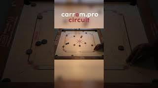 Silky smooth angle here #carrom #carromking #india #bangladesh #billiards