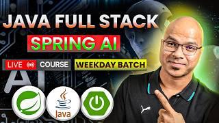 Java Full Stack and Spring AI—Live Course