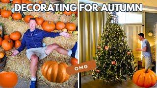 DECORATING THE LODGE FOR AUTUMN / FALL | AUTUMNAL TREE