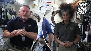 Astronauts stuck in space say they have the 'utmost admiration' for Musk, Trump amid controversies