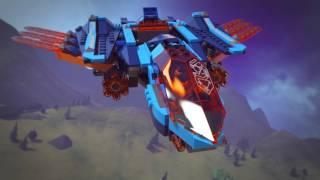 LEGO® NEXO KNIGHTS™ - 70351 Clayův letoun Falcon Fighter Blaster + 70364 Aaron v bojovém obleku