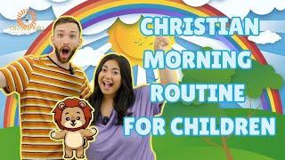 Christian Fun Morning Routine for Children! | Affirmations, Games, Jesus, Singing & Dancing!