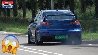 500HP Mitsubishi Lancer Evo X - BRUTAL Accelerations!