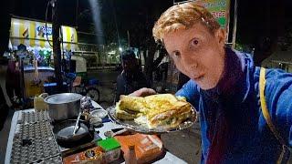 $0.40 street omelette sandwich India  दुनिया का सब से सस्ता स्ट्रीट फ़ूड