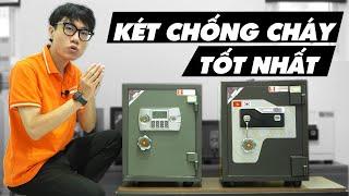 Top 2 Két sắt chống cháy Việt Tiệp  Khóa Vân Tay & Điện Tử tốt nhất