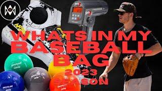 What’s in a Pro Baseball players bag