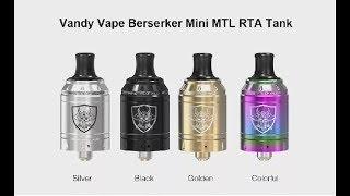 REVIEW & BUILD | Berserker Mini MTL RTA inspired by Alex from VapersMD