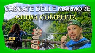 CASCATA DELLE MARMORE Terni - TRAVEL GUIDE e CONSIGLI