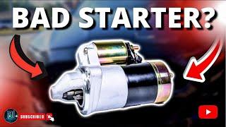 Starter In car Not working The  Self Motor Problem Is Easy To Fix / How To Diagnose Starter Problems