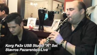 Studio R Set & Stavros Pazarentsis - LIVE