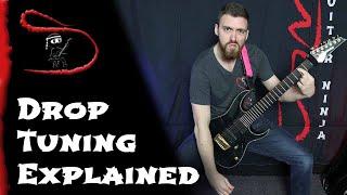 Drop Tunings Explained - Drop D, D standard,  Drop C, Drop B, Drop A, 7 string, and Drop L!