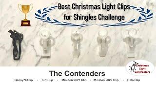 Best Christmas Light Clips for Shingles Challenge 2022